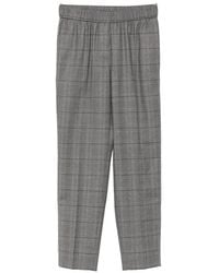 Peserico - Pantalon À Carreaux - Lyst