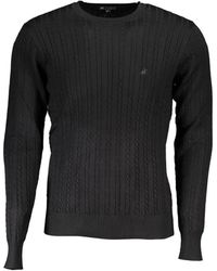U.S. Grand - Cable-Knit Crew-Neck Sweater - Lyst