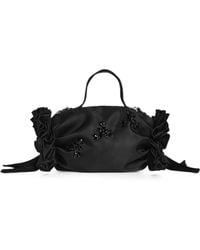 Simone Rocha - Bolso Shopper Con Detalle De Roseta - Lyst