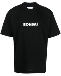 Bonsai - T-shirt en coton à logo imprimé - Lyst
