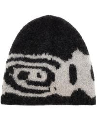 ROA - Logo-Intarsia Beanie Hat - Lyst