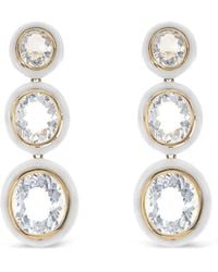 Goshwara - 18K Melange Agate Earrings - Lyst