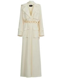 ‎Taller Marmo - Tarangire Belted Pocket-Detail Maxi Dress - Lyst