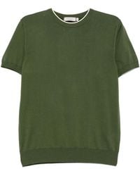 Canali - Katoenen T-Shirt - Lyst