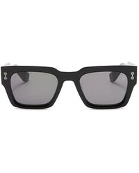 Akoni - Sonnenbrille Mit Eckigem Gestell - Lyst