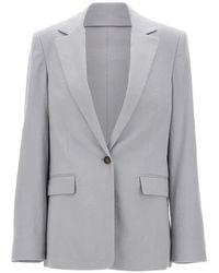 Vince - Flap-Pocket Button Blazer - Lyst