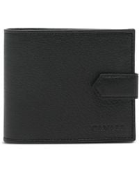 Canali - Grained Leather Bifold Wallet - Lyst