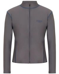 Moschino - Zip-Up Long-Sleeve Sweater - Lyst