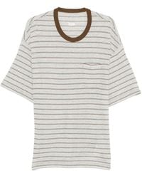 Visvim - T-Shirt Mondo Border A Righe - Lyst