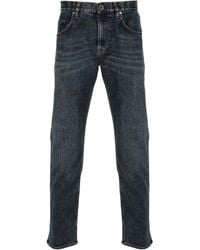 Eleventy - Stonewashed Slim Cut Jeans - Lyst
