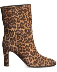 Temperley London - Dusk Leopard-Print Ankle Boots - Lyst