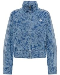 adidas - Liberty London Firebird Denim Tracktop - Lyst