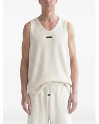Fear Of God - Logo-Patch Knitted Tank Top - Lyst