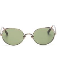 Matsuda - Lunettes De Soleil À Monture Ronde - Lyst