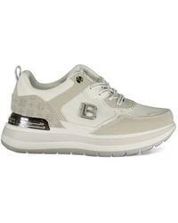 Laura Biagiotti - Monogram-Print Logo-Plaque Sneakers - Lyst