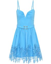 Rebecca Vallance - Robe Courte Montreux À Taille Ceinturée - Lyst