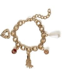 Twinset - Heart-Charm Bracelet - Lyst