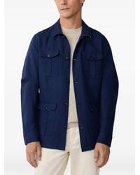 Hackett - Patch-Pocket Overshirt - Lyst