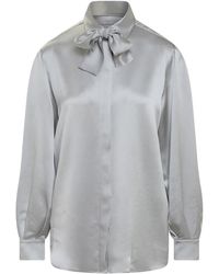 Alberta Ferretti - リボンディテール シャツ - Lyst
