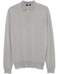 Fedeli - Fine-Knit Polo Shirt - Lyst