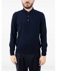 Gran Sasso - Button Polo Shirt - Lyst