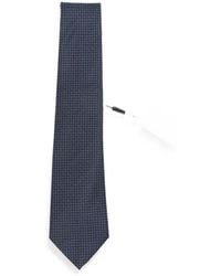 Canali - Micro-Patterned Silk Tie - Lyst