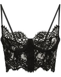 Dolce & Gabbana - Lace Balconette Bralette - Lyst