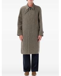 Tonywack - Herringbone-Pattern Raglan-Sleeve Coat - Lyst