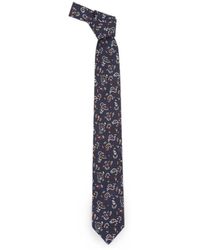 Lardini - Krawatte Aus Seide Mit Paisley-Print - Lyst