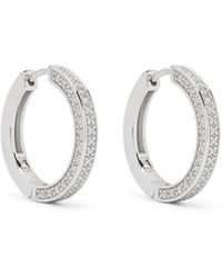 Tom Wood - Nova Medium Hoop Earrings - Lyst