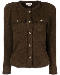 Isabel Marant - Button-up Knitted Jacket - Lyst