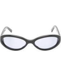 BRU Eyewear - Linden Oval-Frame Sunglasses - Lyst