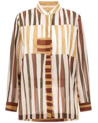 Herno - Camisa Con Motivo De Rayas - Lyst