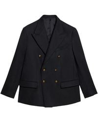 Fortela - Double-Breasted Flap Pocket Blazer - Lyst