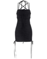 Balenciaga - Ruched Mini Dress - Lyst