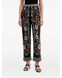 FARM Rio - Floral-Print Trousers - Lyst