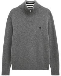 Pringle of Scotland - Zip Polo Shirt - Lyst