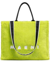 Marni Shopper Met Logo - Geel