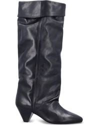 Isabel Marant - Elita Leather Boots - Lyst