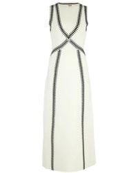 Johanna Ortiz - Spiritual V-Neck Midi Dress - Lyst
