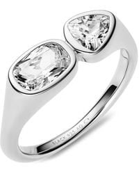 Maria Black - Sterling Double-Stone Signet Ring - Lyst