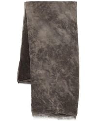 Avant Toi - Mottled-Print Scarf - Lyst