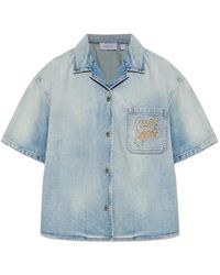 Off-White c/o Virgil Abloh - Logo-Patch Short-Sleeve Shirt - Lyst