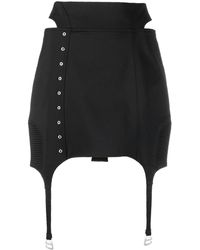 HELIOT EMIL - Fitted Cut-out Detail Skirt - Lyst