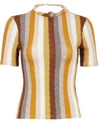 Silvia Tcherassi - Gestreifter Varinia Pullover - Lyst