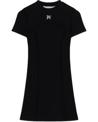 Palm Angels - Monogram Mini Dress - Lyst