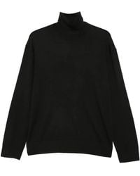 Laneus - Roll-Neck Wool Sweater - Lyst