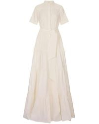 Kiton - Maxi-Jurk Met Ceintuur - Lyst