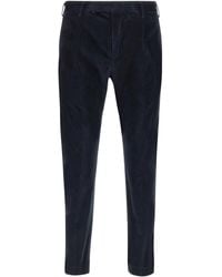 PT Torino - Pleat-Front Corduroy Trousers - Lyst