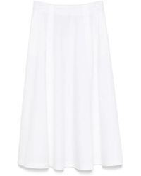Peserico - A-Line Midi Skirt - Lyst